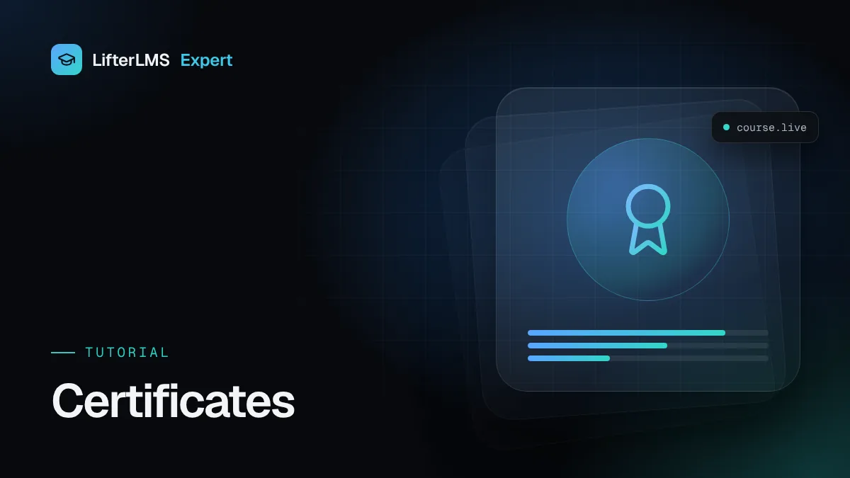 Illustration for “How to Create and Award Certificates in LifterLMS”