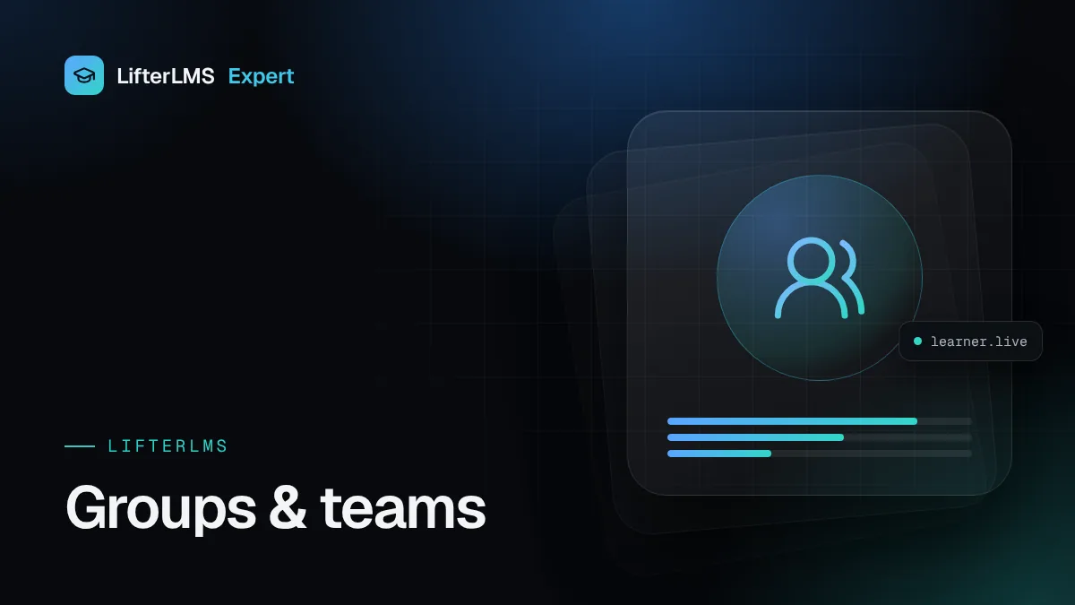 Illustration for “LifterLMS Groups: Selling Seats and Managing Team Training”
