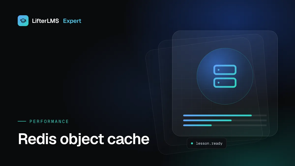 Illustration for “LifterLMS and Redis: Persistent Object Caching and What 10.x Changed”