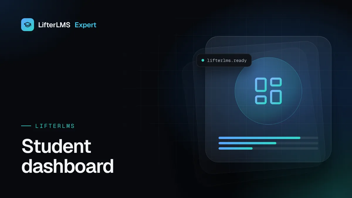 Illustration for “The LifterLMS Student Dashboard: What Learners See and How to Shape It”