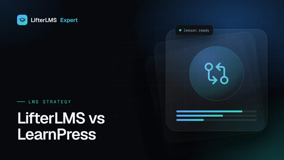 Illustration for “LifterLMS vs LearnPress: Free Cores, Paid Add-ons and What You Really Get”