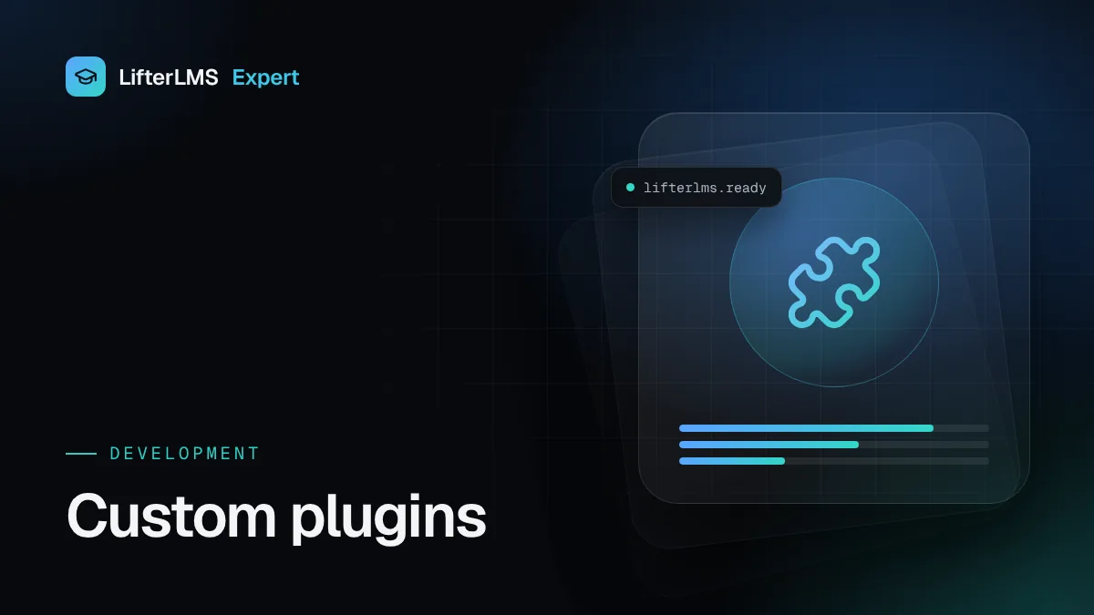 Illustration for “When to Build a Custom LifterLMS Plugin”