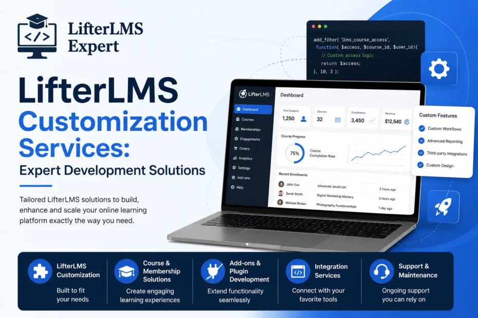 lifterlms-customization-services